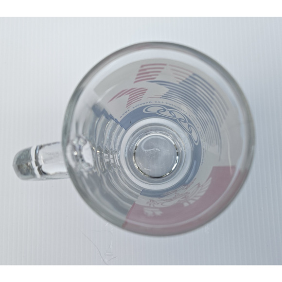 Los Angeles 1984 XXIII Olympics On Site Heavy Bar Mug Glass RARE Sam Eagle - Picture 5 of 6